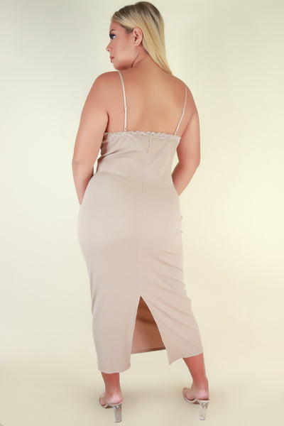 Jeans Warehouse Hawaii - PLUS PLUS SOLID KNIT DRESSES - DON'T MOVE DRESS | By ZENOBIA