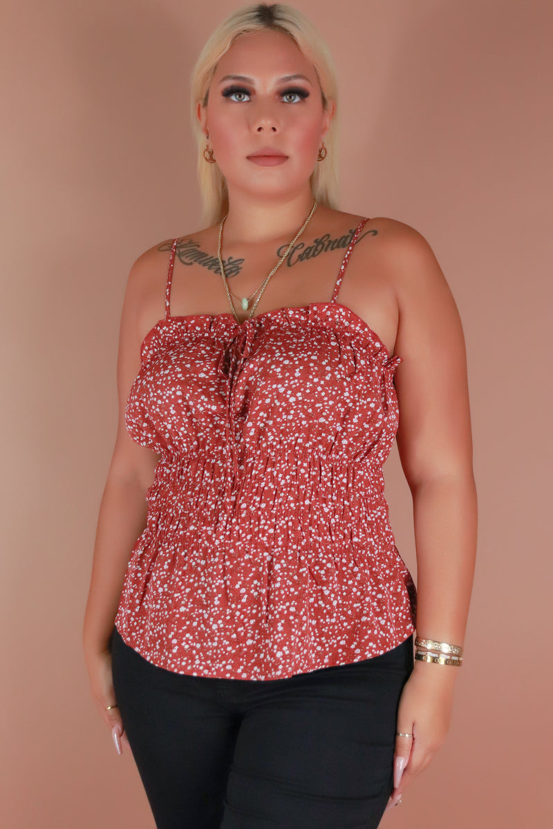 Jeans Warehouse Hawaii - PLUS S/L PRINT WOVEN TOPS - DO ME A FAVOR TOP | By ULTIMATE OFFPRICE