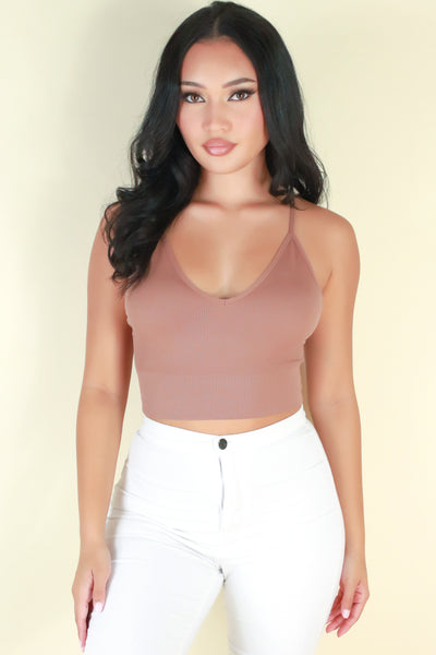 Jeans Warehouse Hawaii - TANK/TUBE SOLID BASIC - THE BEST CROP TOP | By SHINE IMPORTS /BOZZOLO
