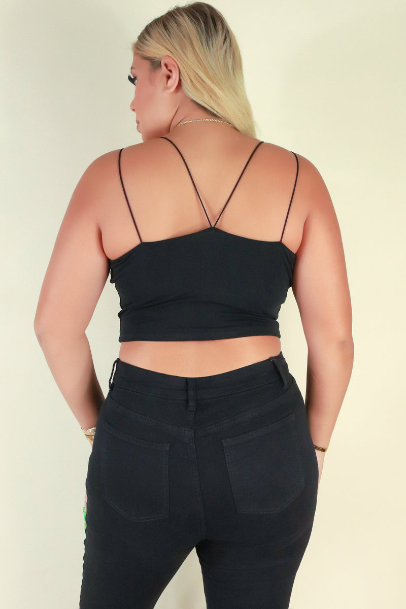 Jeans Warehouse Hawaii - PLUS BASIC SPAGHETTI TANKS - ON RESTRICTION TOP | By ACTIVE USA