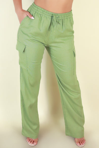 Jeans Warehouse Hawaii - SOLID WOVEN PANTS - RUN ON BY PANTS | By STYLE MELODY