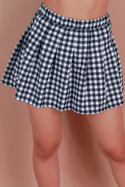 Jeans Warehouse Hawaii - KNIT SHORT SKIRT - SEE YOU NEXT WEEK SKIRT | By FULL CIRCLE TRENDS