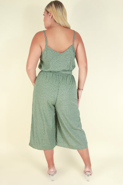 Jeans Warehouse Hawaii - PLUS PRINTED JUMPSUITS - KEEP IT GOING JUMPSUIT | By ZENOBIA