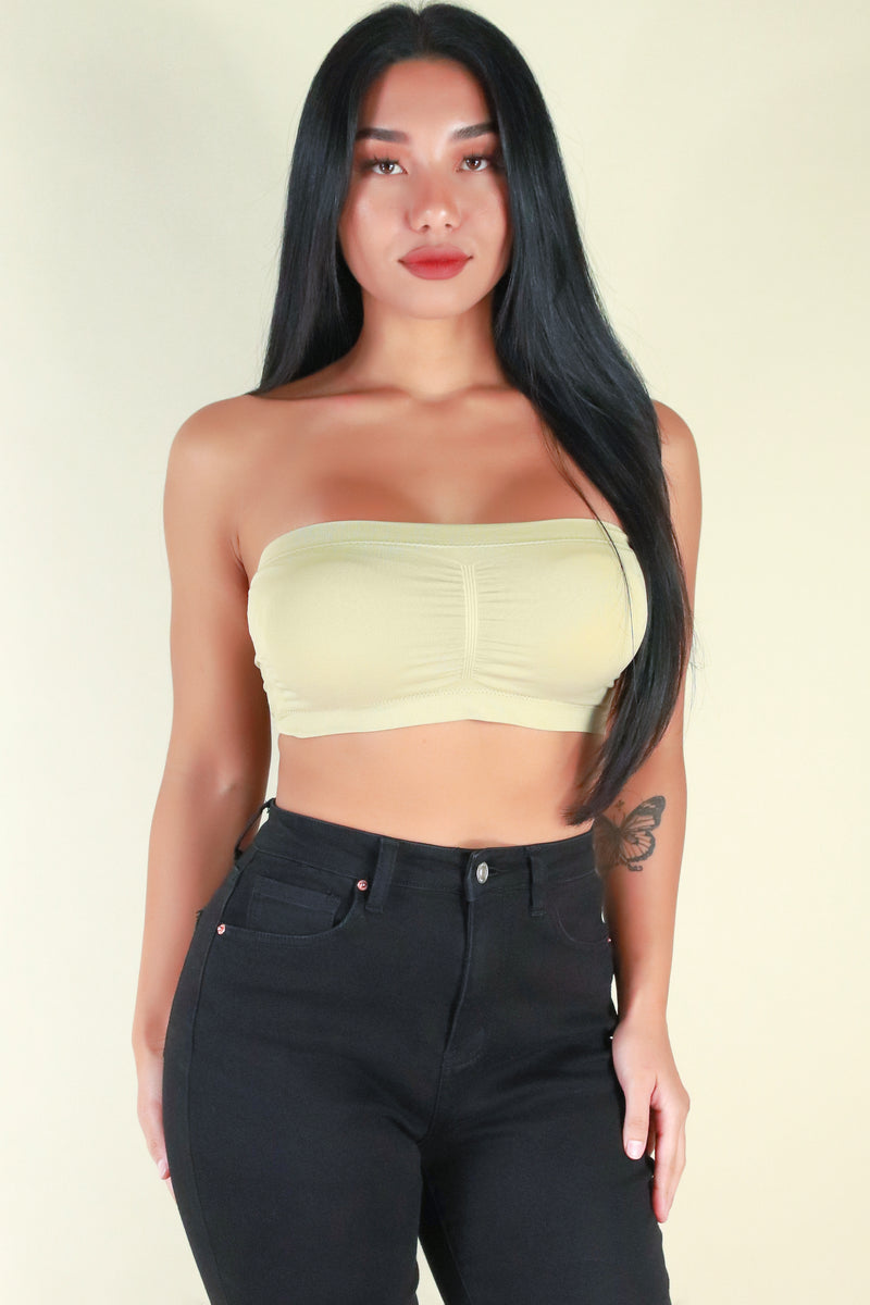 Jeans Warehouse Hawaii - TANK/TUBE SOLID BASIC - EVERYDAY BASIC BANDEAU | By K. LEE