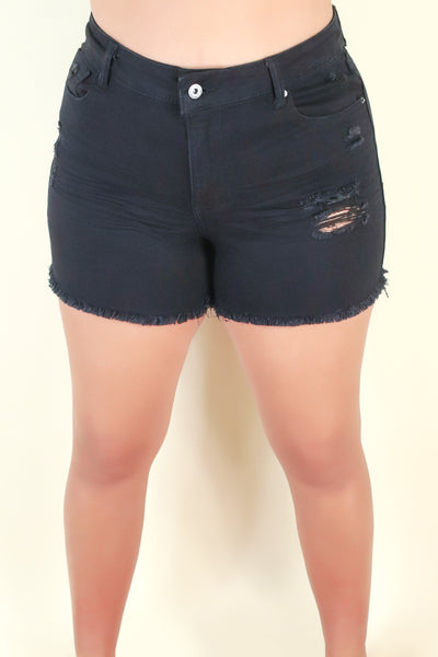 Jeans Warehouse Hawaii - PLUS Denim Shorts - GAME CHANGER SHORTS | By WAX JEAN