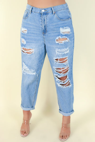 Jeans Warehouse Hawaii - PLUS Denim Jeans - KRISTEN STRAIGHT LEG JEANS | By WAX JEAN