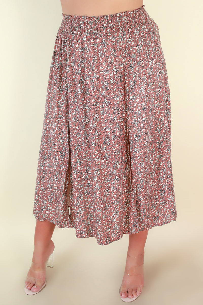 Jeans Warehouse Hawaii - PLUS Woven Long Skirt - WEEKEND VIBES SKIRT | By BLUSH