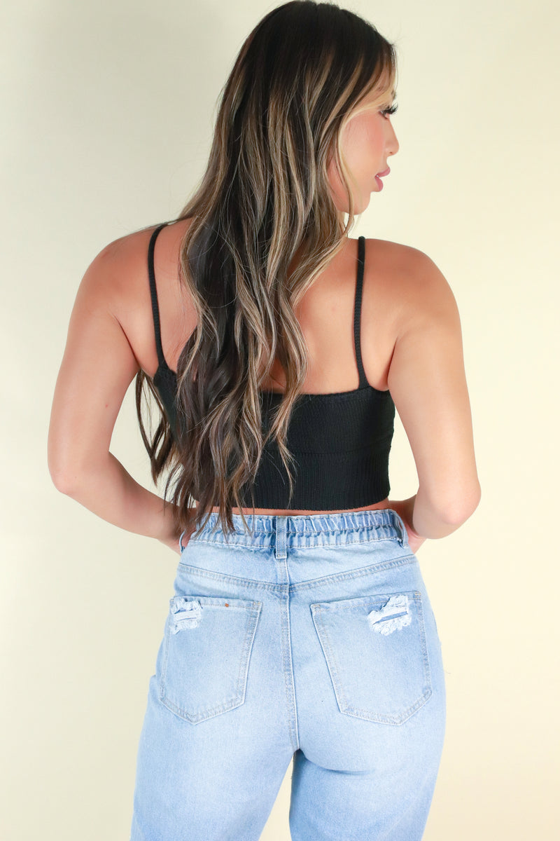 Jeans Warehouse Hawaii - SOLID TANKS/ TUBES - LOST AND FOUND TOP | By BE COOL
