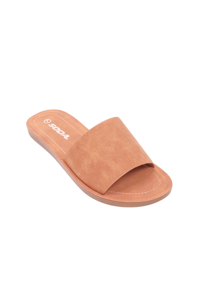 Jeans Warehouse Hawaii - FLATS SLIP ON - TAKE A MOMENT SANDAL | By FORTUNE DYNAMIC