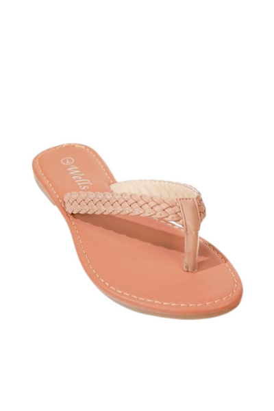 Jeans Warehouse Hawaii - FLATS SLIP ON - OUT FOR THE DAY SANDAL | By WELLS FOUNTAIN INC.