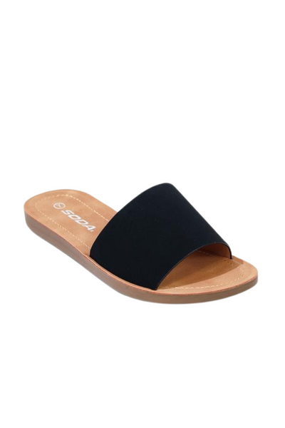 Jeans Warehouse Hawaii - FLATS SLIP ON - TAKE A MOMENT SANDAL | By FORTUNE DYNAMIC