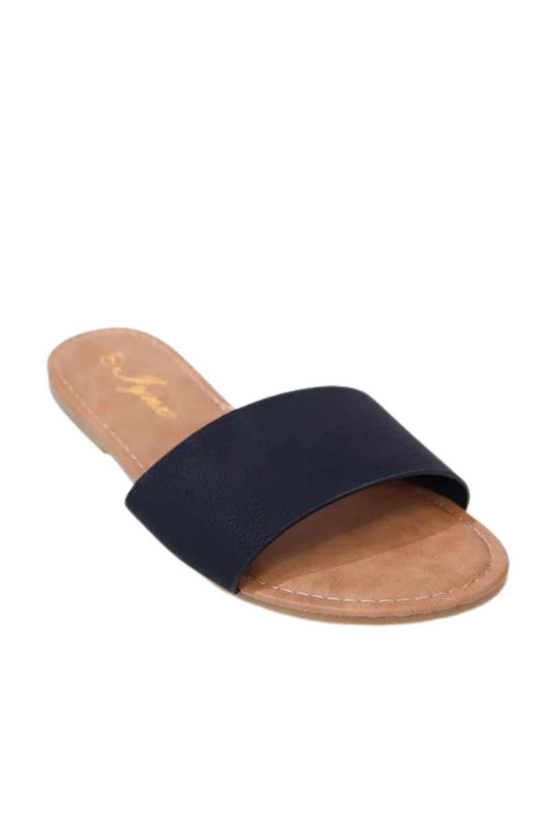 Jeans Warehouse Hawaii - FLATS SLIP ON - BUSY BEE SLIDE | By REDSHOELOVER LLC