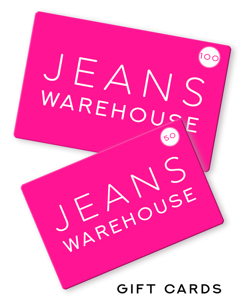 Jeans Warehouse Hawaii - GIFTCARD - Online Gift Card | By JEANS WAREHOUSE
